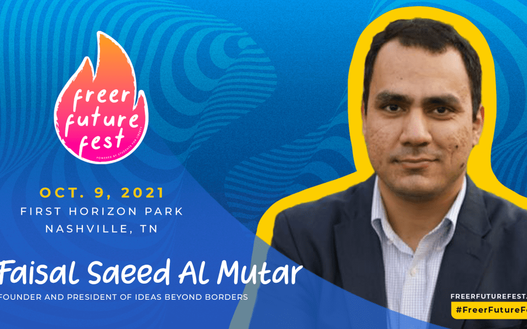 Faisal Saeed Al Mutar to Share His Key Perspectives on the Middle East at the Freer Future Fest